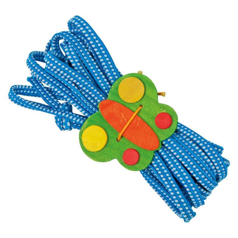 Load image into Gallery viewer, Small foot - springelastiek vlinder kleur, set van 5