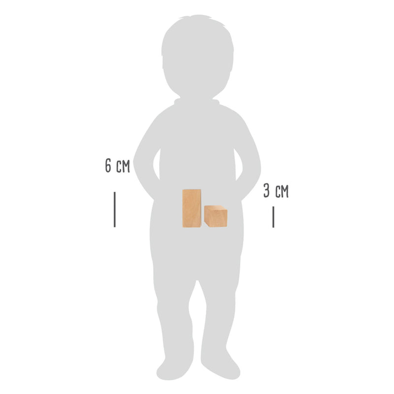 Load image into Gallery viewer, Small foot - houten bouwblokken safari, 50dlg.