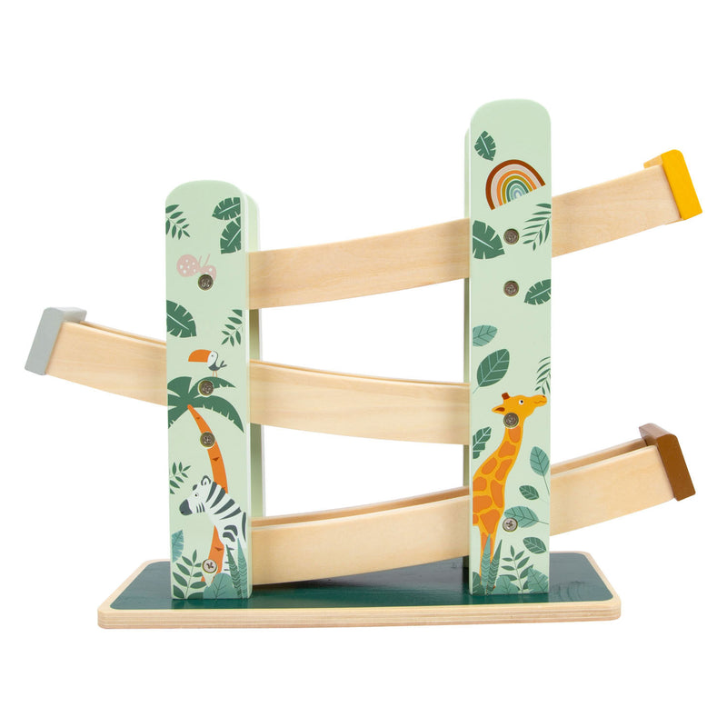 Load image into Gallery viewer, Small foot - houten knikkerbaan safari, 4dlg.