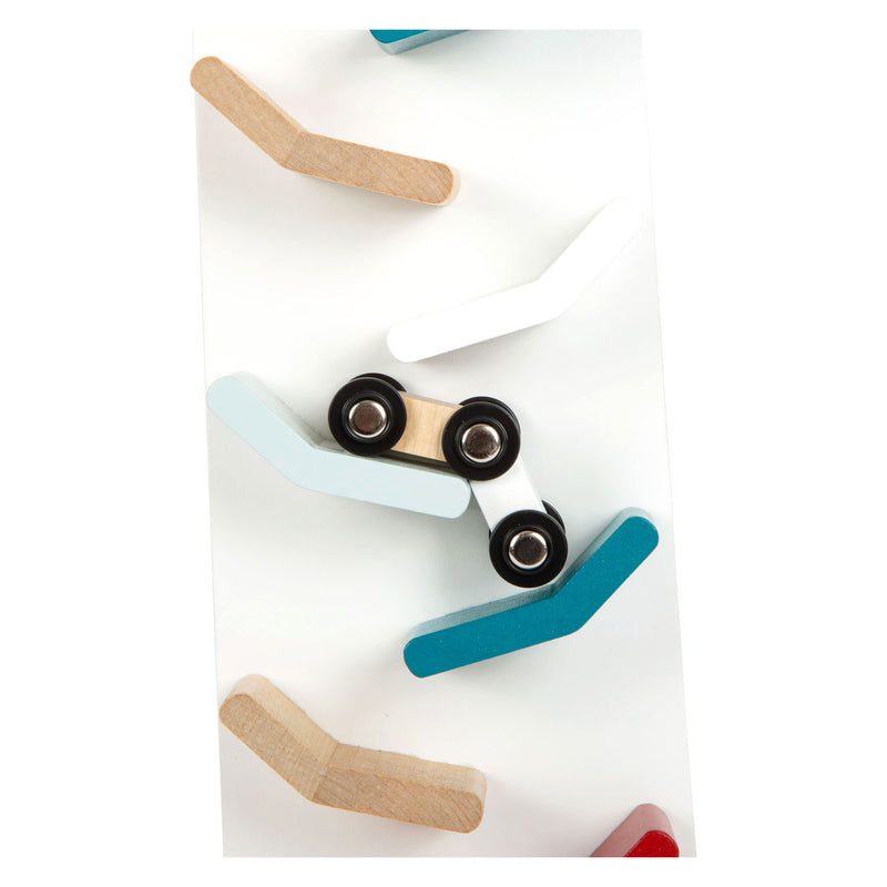 Afbeelding laden in galerijviewer, Small foot - houten autobaan toren met auto's, 3dlg.