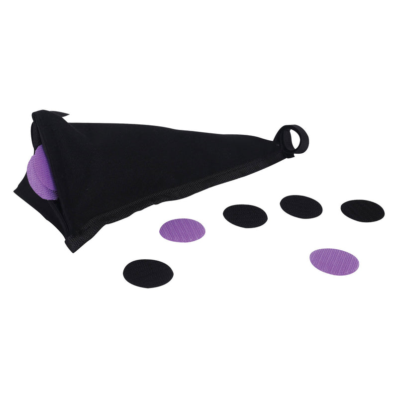 Load image into Gallery viewer, Small foot - houten stofzuiger met gekleurde klittenband stippen, 12dlg.