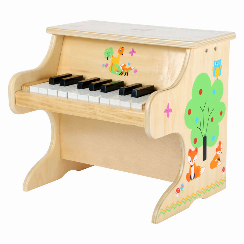 Load image into Gallery viewer, Small foot - houten piano kleine vos
