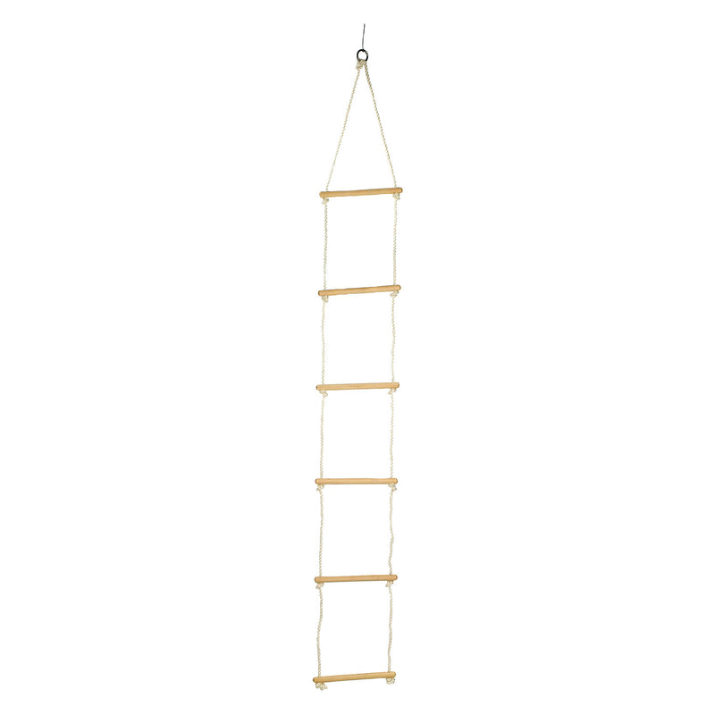 Load image into Gallery viewer, Small foot - touwladder met 6 treden, 200cm