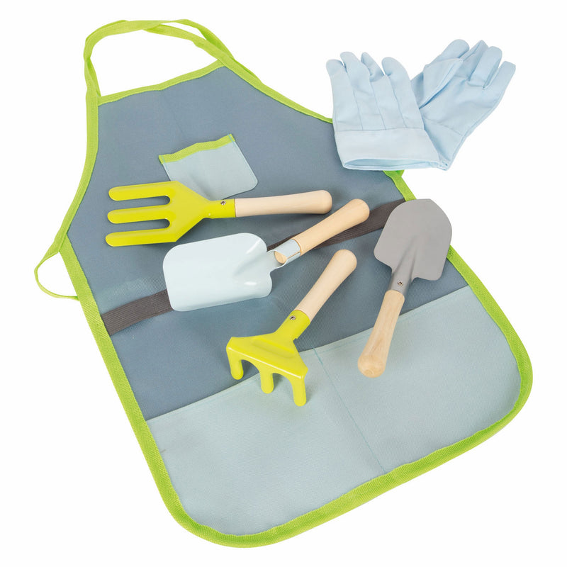 Afbeelding laden in galerijviewer, Small foot - tuinschort met tuingereedschap, 7dlg.