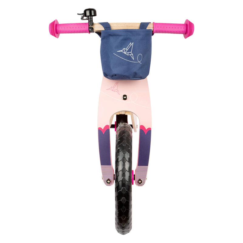 Afbeelding laden in galerijviewer, Small foot - houten loopfiets kolibrie roze