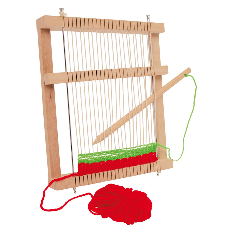 Afbeelding laden in galerijviewer, Small foot - houten weefgetouw compact, 6dlg.