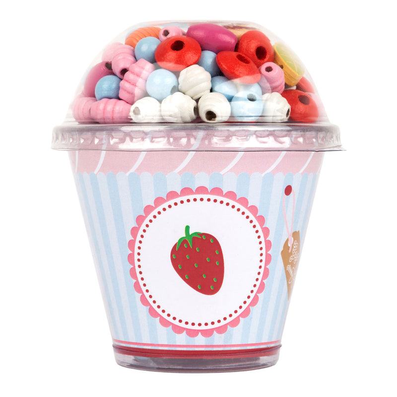 Load image into Gallery viewer, Small foot - houten kralen sieraden maken cupcake