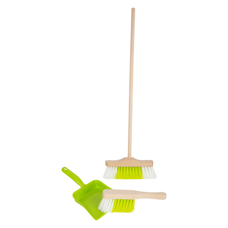 Load image into Gallery viewer, Small foot - houten veegset met bezem, 3dlg.
