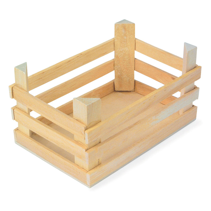 Afbeelding laden in galerijviewer, Small foot - houten kratjes groot 18x12x9,5cm, set van 3