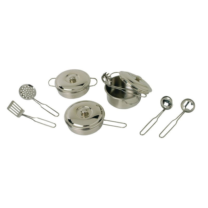 Load image into Gallery viewer, Small foot - metalen pannenset, 11dlg,