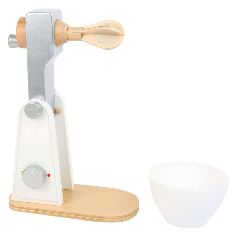 Load image into Gallery viewer, Small foot - houten mixer wit