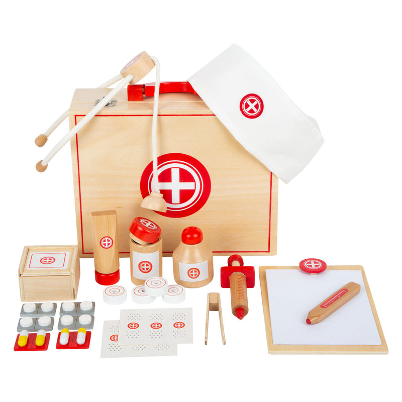 Load image into Gallery viewer, Small Foot Houten Dokterskoffer, 23dlg.