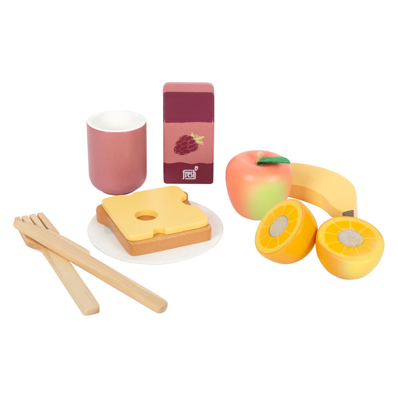 ギャラリービューアに画像をロードする, Small foot - picknickset met houten speeleten tasty, 26dlg.