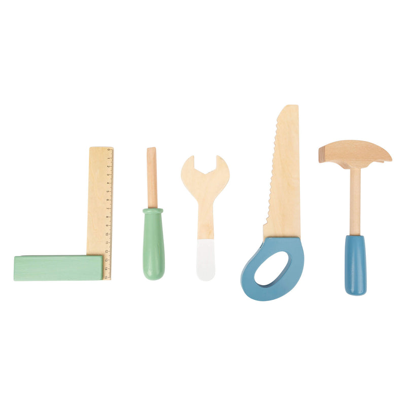 Afbeelding laden in galerijviewer, Small foot - houten werkbank compact nordic, 22dlg.