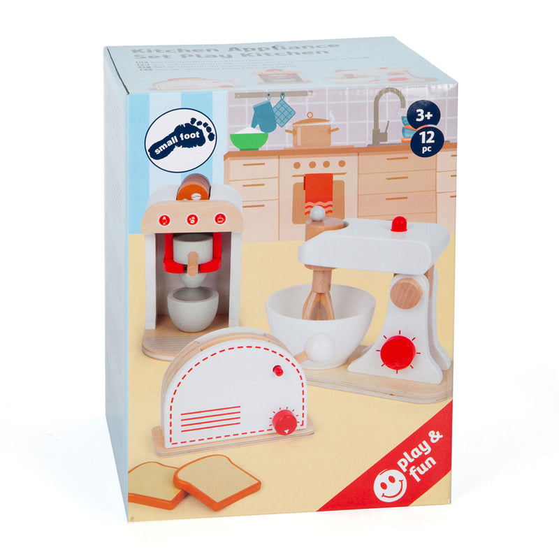 Load image into Gallery viewer, Small foot - houten keukenapparatenset, set van 3