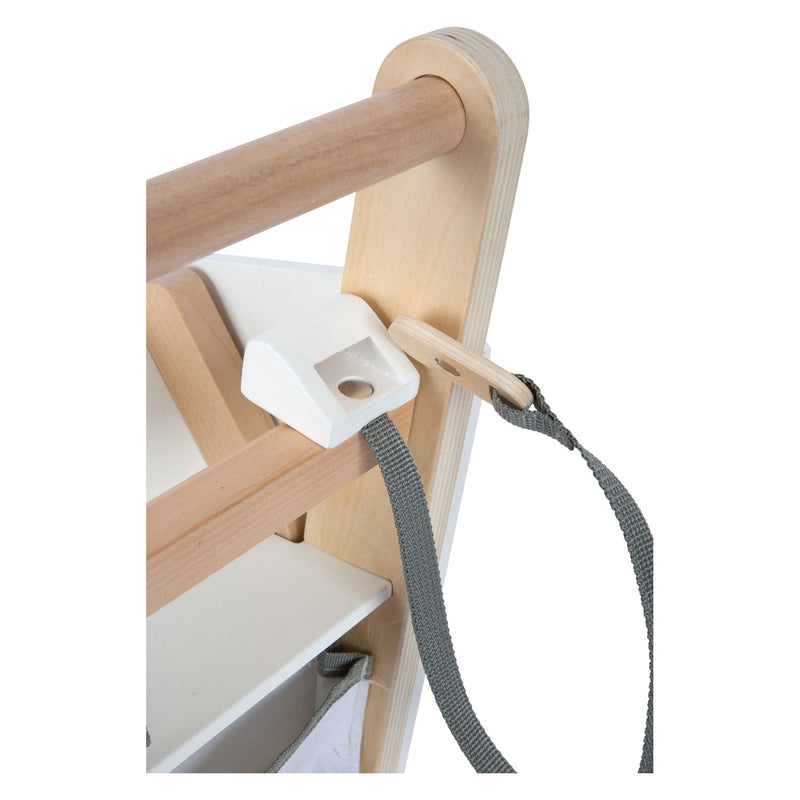 Load image into Gallery viewer, Small foot - houten supermarkt winkelwagen wit