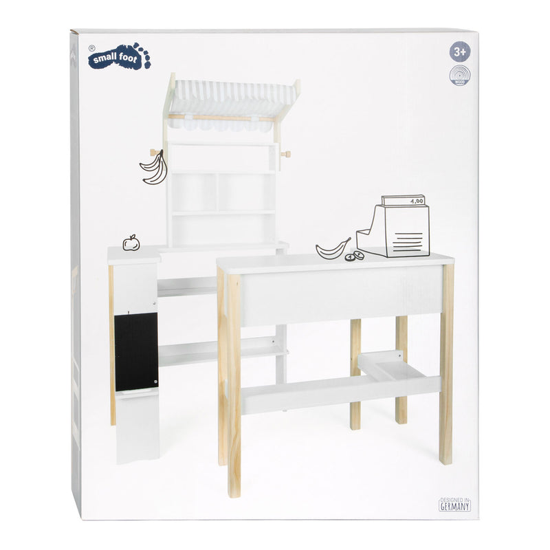 ギャラリービューアに画像をロードする, Small foot - houten winkel wit compact