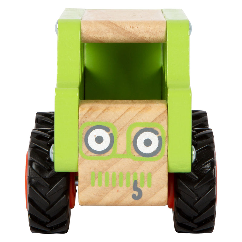 Afbeelding laden in galerijviewer, Small foot - houten off-road jeep groen