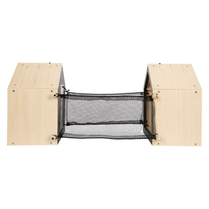 Afbeelding laden in galerijviewer, Small foot - houten konijnenhok met konijn pluche, 15dlg.