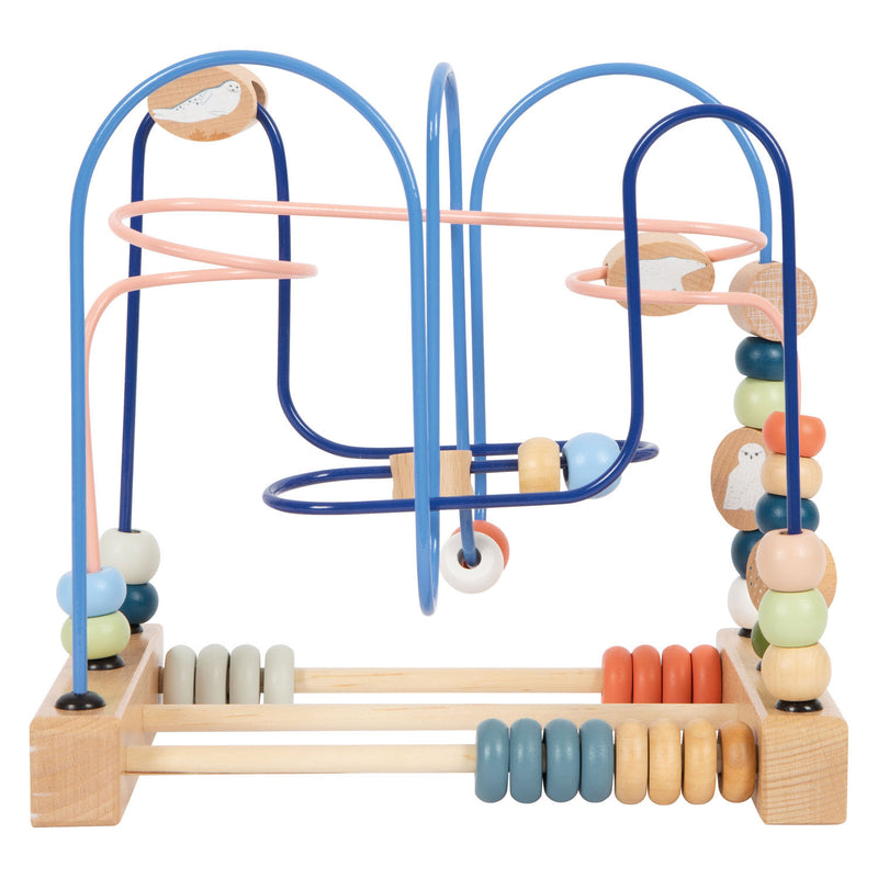 Load image into Gallery viewer, Small foot - houten motoriek spiraal arctic