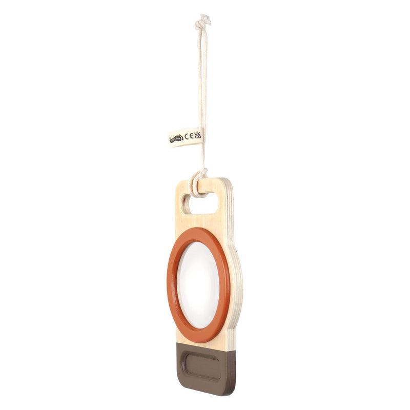 Load image into Gallery viewer, Small foot - houten xxl vergrootglas discover