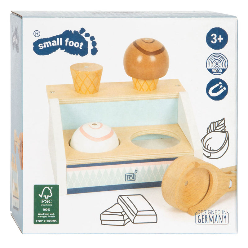 Chargez l'image dans la visionneuse de la galerie, Small foot - houten compacte ijskraam fresh, 6dlg.