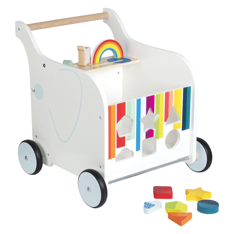 Load image into Gallery viewer, Small foot - baby walker speelgoedkist olifant