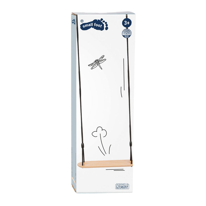 Afbeelding laden in galerijviewer, Small foot - houten xl bordschommel black line
