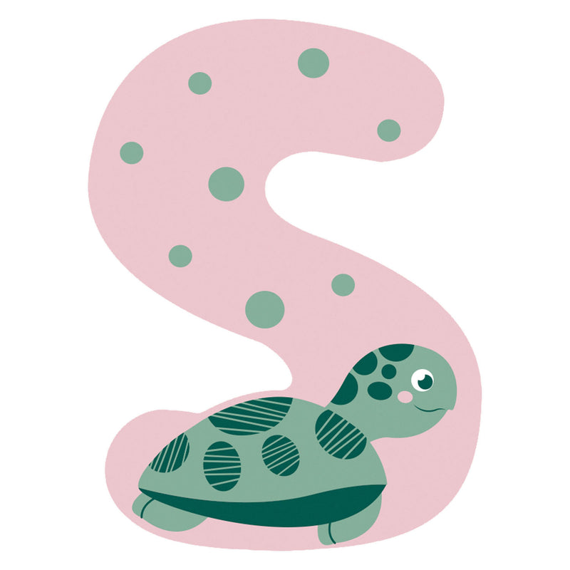 Load image into Gallery viewer, Small foot - houten dieren kinderletter - s