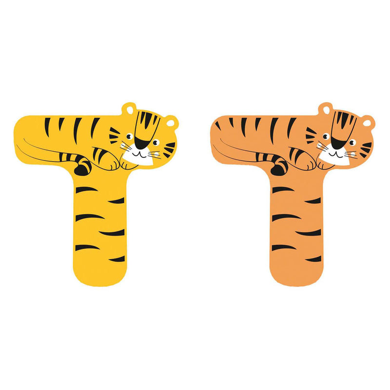 Load image into Gallery viewer, Small foot - houten dieren kinderletter - t