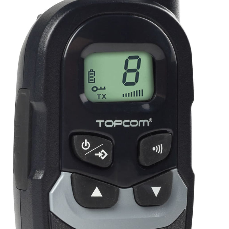 Load image into Gallery viewer, Topcom Topcom Walkietalkies 2 st 446 MHz zwart