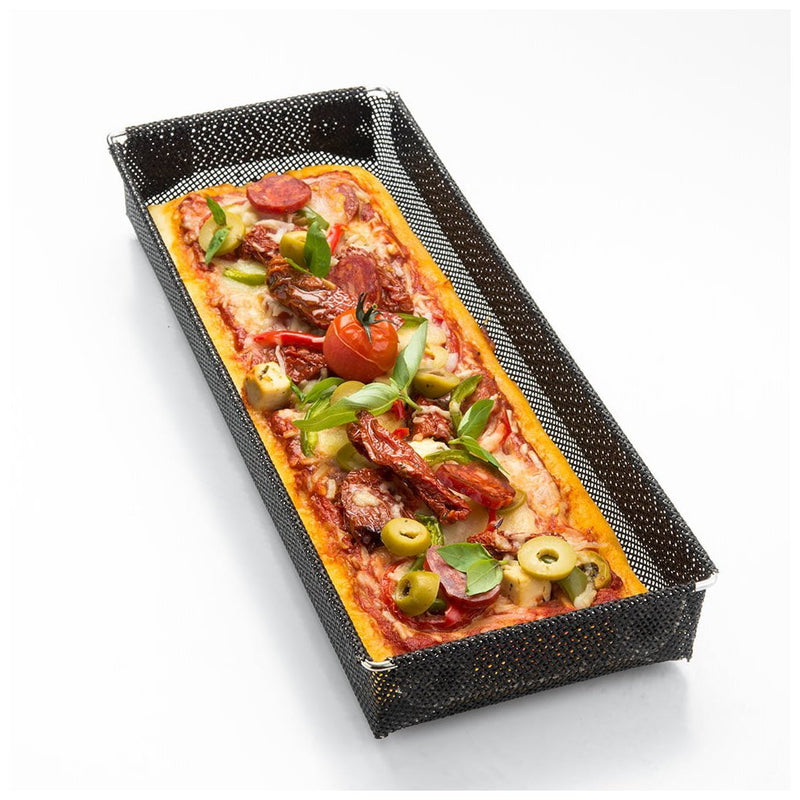 Load image into Gallery viewer, Nostik baguette tray 31x11x3 cm zwart