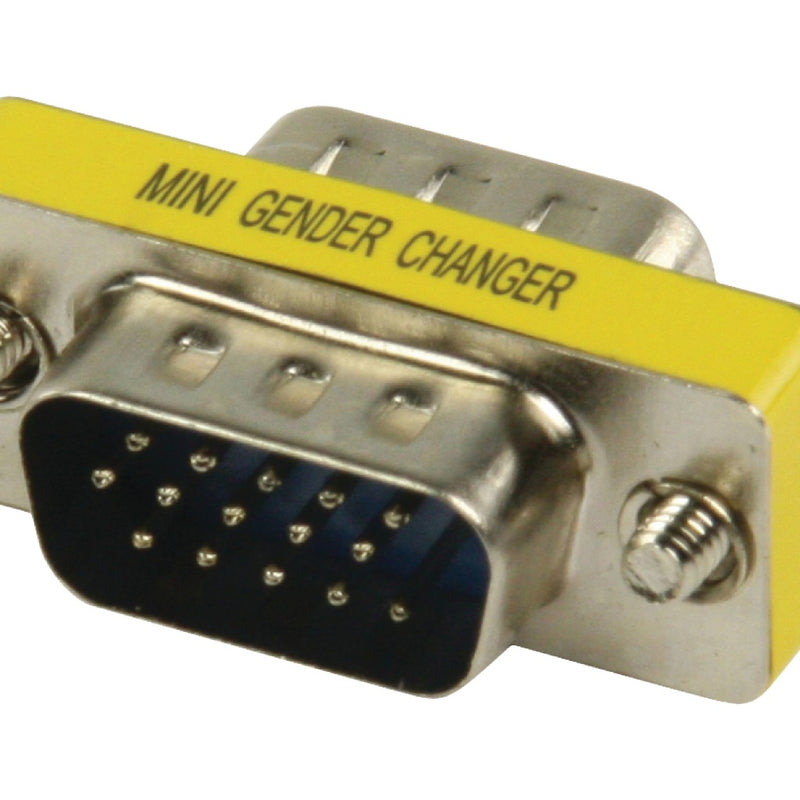 Load image into Gallery viewer, Valueline gchd-mm15p metalen mini vga adapter hd15p mannelijk - hd15p mannelijk