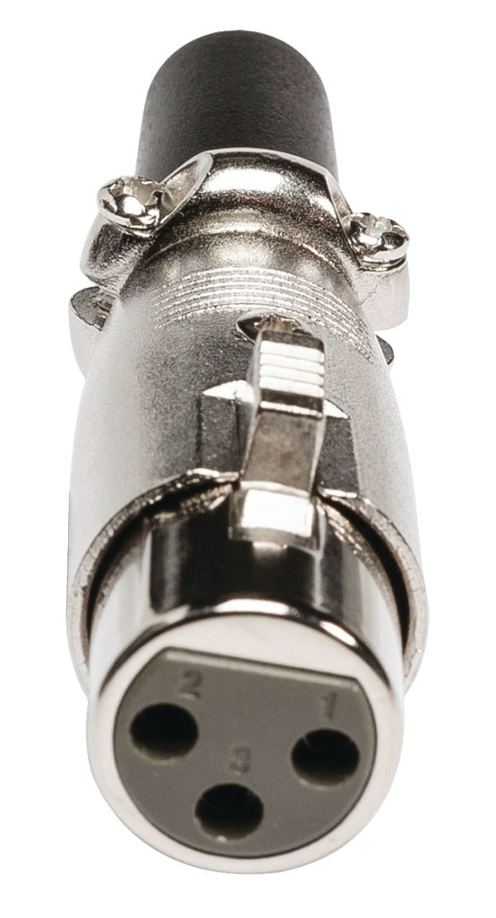 Load image into Gallery viewer, Valueline xlr-3fcl connector xlr 3-pin female metaal zilver