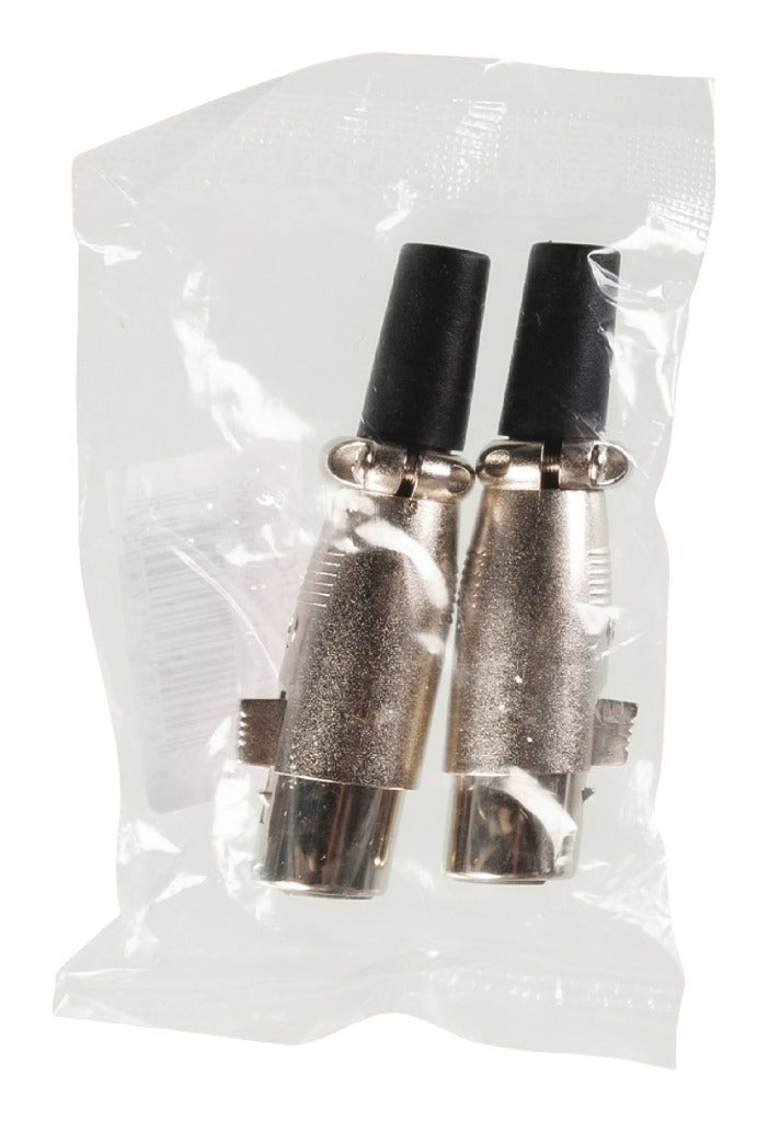Load image into Gallery viewer, Valueline xlr-3fcl connector xlr 3-pin female metaal zilver