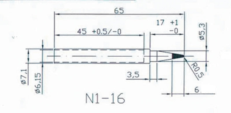 Laden Sie das Bild in Galerie -Viewer, HQ Hq Solder tip1 Vervangingstip voor Solder20 30