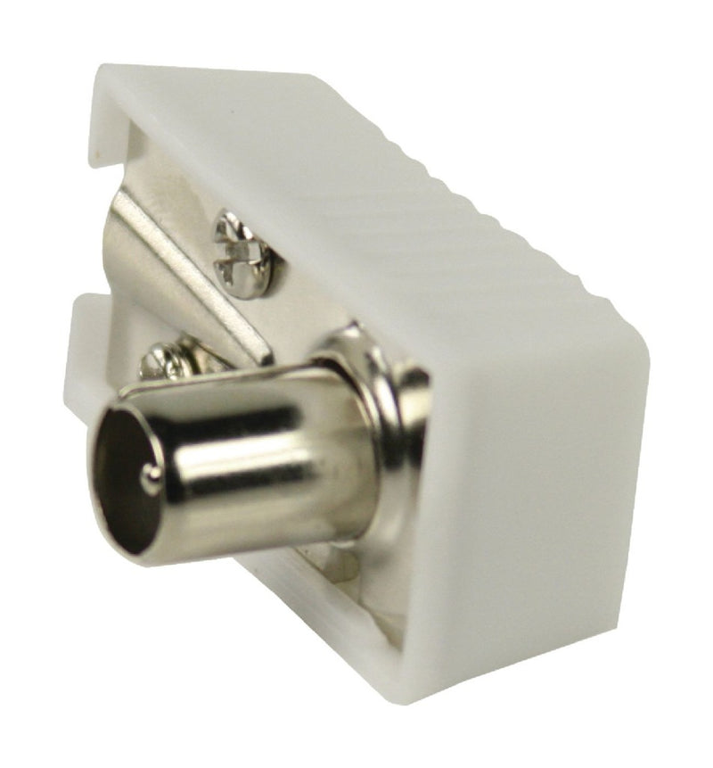 Load image into Gallery viewer, Valueline vlsp40900w gehoekte coax connectoren coax mannelijk wit