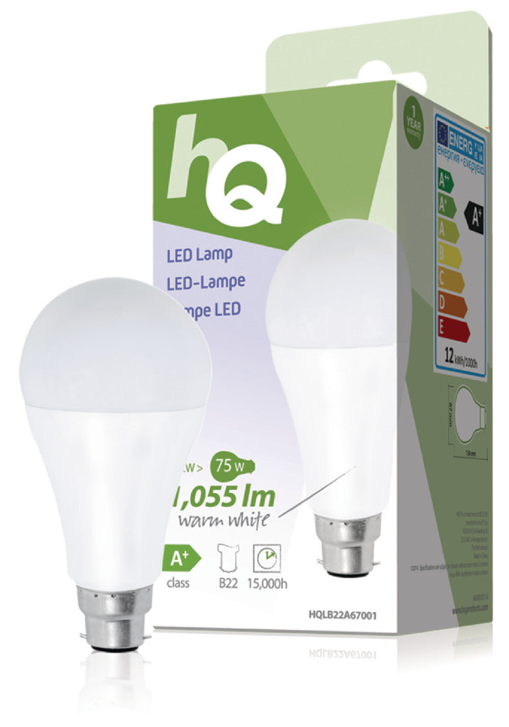 Load image into Gallery viewer, Hq lb22a67001 a67 b22 12w (75w) led-lamp