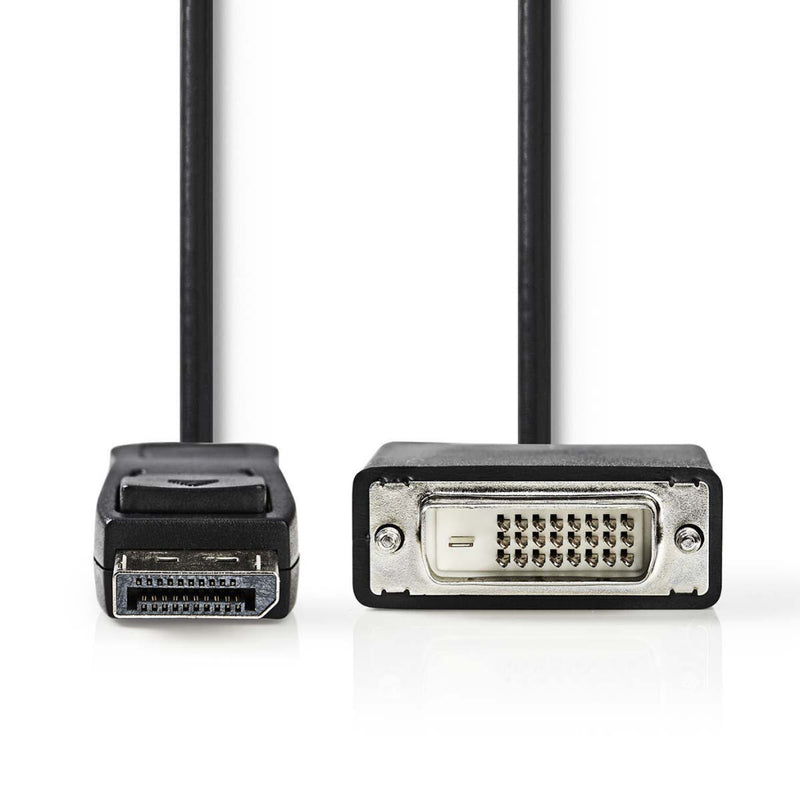 Load image into Gallery viewer, Nedis ccgp37200bk20 displayport - dvi-kabel displayport male - dvi-d 24+1-pins male 2,0 m zwart