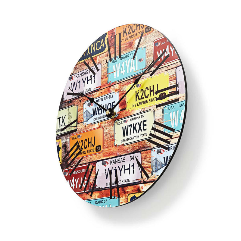 Load image into Gallery viewer, Nedis clwa007wd30lp ronde wandklok diameter 30 cm travel-thema