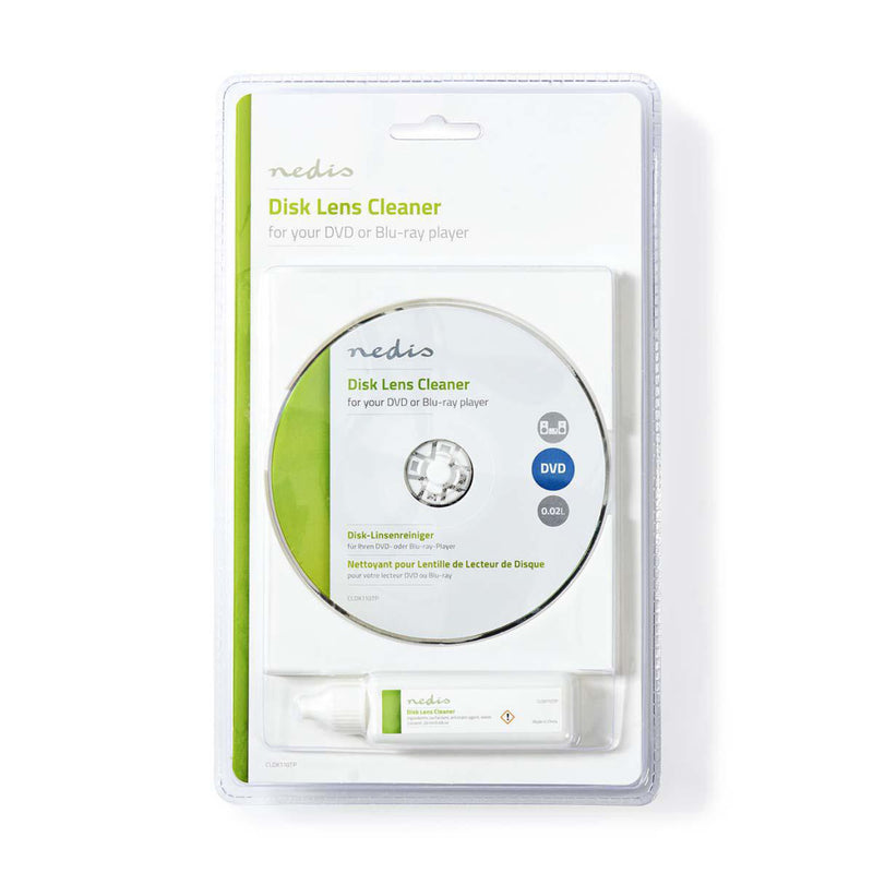 Load image into Gallery viewer, Nedis cldk110tp lensreiniger blu-ray dvd 20 ml