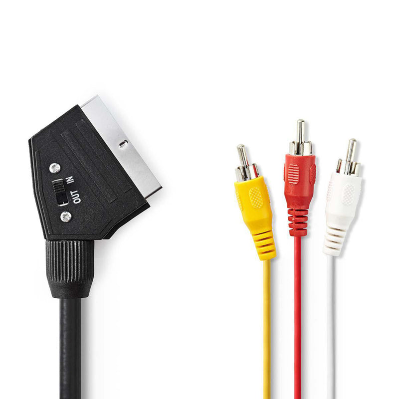 Load image into Gallery viewer, Nedis scart naar composiet kabel