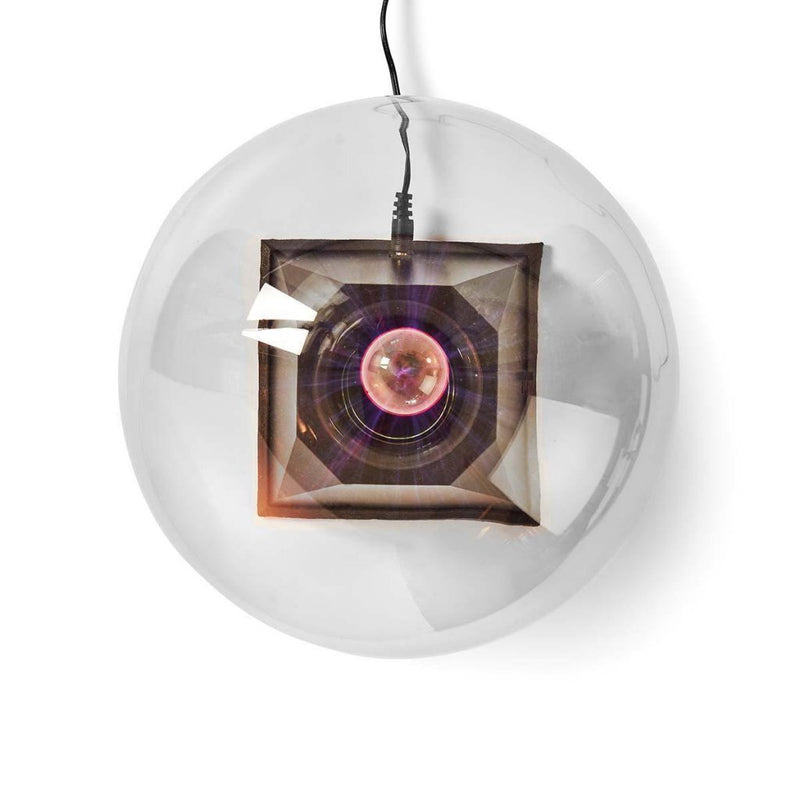 Laden Sie das Bild in Galerie -Viewer, Nedis fudi215bk plasmalichtbal 20 cm zwart glas