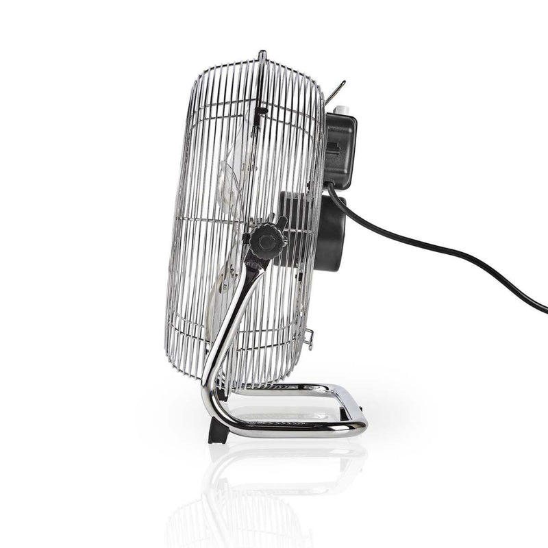 Load image into Gallery viewer, Nedis fnfl10ccr30 vloerventilator diameter 30 cm 3 snelheden chroom