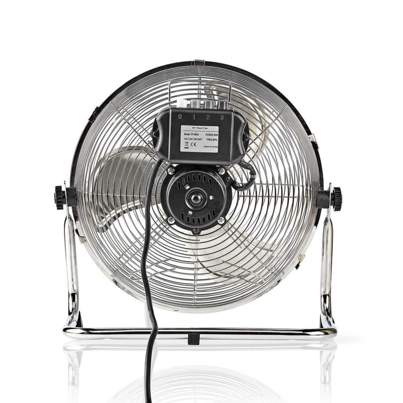 Load image into Gallery viewer, Nedis fnfl10ccr30 vloerventilator diameter 30 cm 3 snelheden chroom