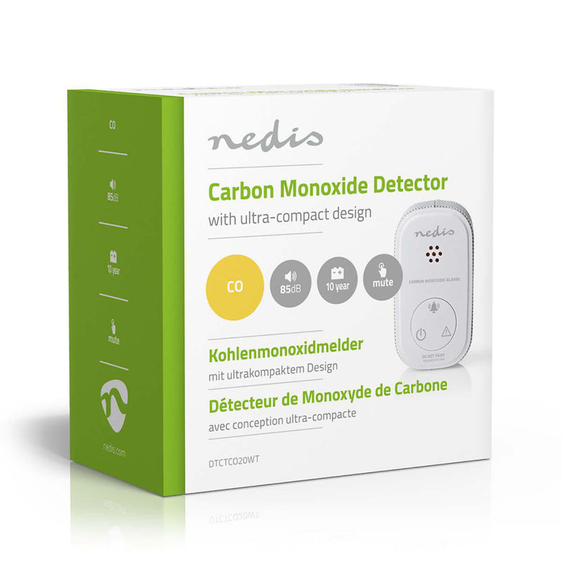 Chargez l'image dans la visionneuse de la galerie, Nedis dtctco20wt carbon monoxide|koolstof-monoxide