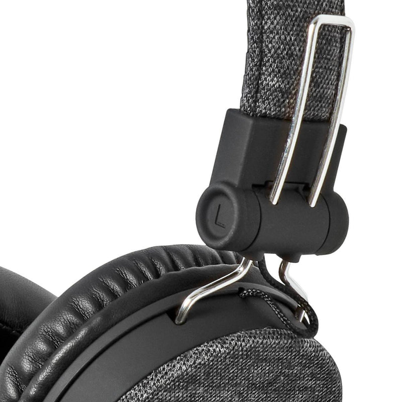 Load image into Gallery viewer, Nedis fshp250at bluetooth®-koptelefoon met geweven stof bekleed on-ear |18 uur afspeeltijd antraciet zwart