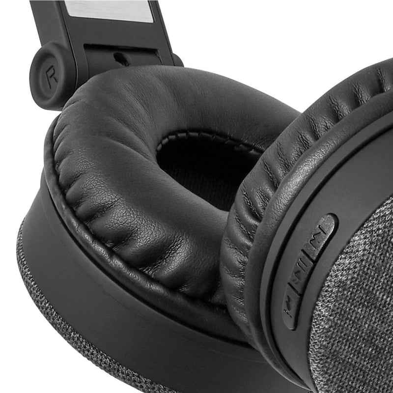 Load image into Gallery viewer, Nedis fshp250at bluetooth®-koptelefoon met geweven stof bekleed on-ear |18 uur afspeeltijd antraciet zwart