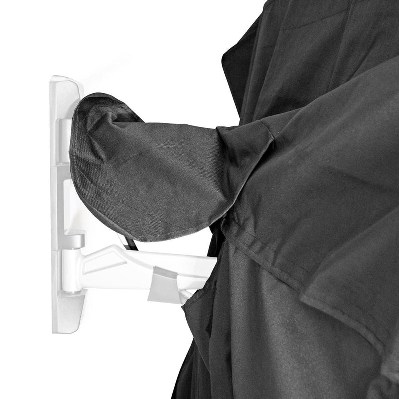 Load image into Gallery viewer, Nedis tvoc4042bk tv-beschermhoes voor buiten 40 - 42 uitstekende kwaliteit oxford-doek apart vak voor afstandsbediening zwart