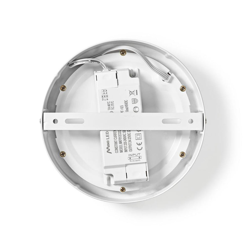 Load image into Gallery viewer, Nedis WIFILAW10WT Wi-fi Plafondlamp Rond Diameter 17 Cm Warm Tot Koel Wit 800 Lm 12 W Slank Design Aluminium